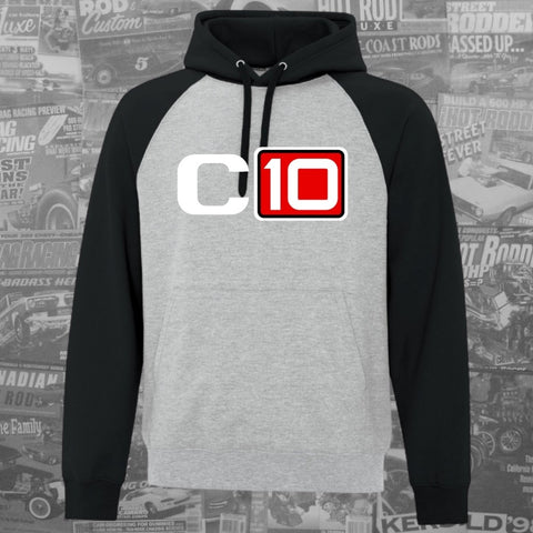 Image of C 10 Two Tone Pullover Hoodie