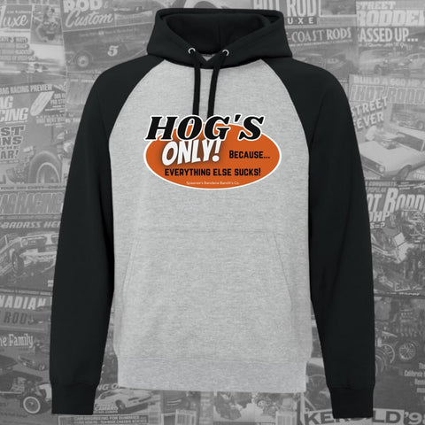 Image of Hog's Only Two Tone Hoodie