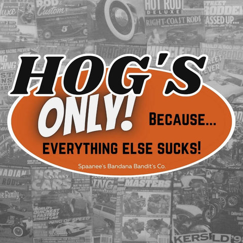 Image of Hog's Only Two Tone Hoodie