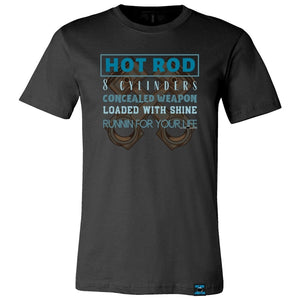 Hot Rod Blue Moonshine Tee