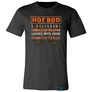 Hot Rod Orange Moonshine Tee