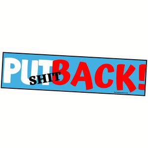 Put My Tools Back Sticker